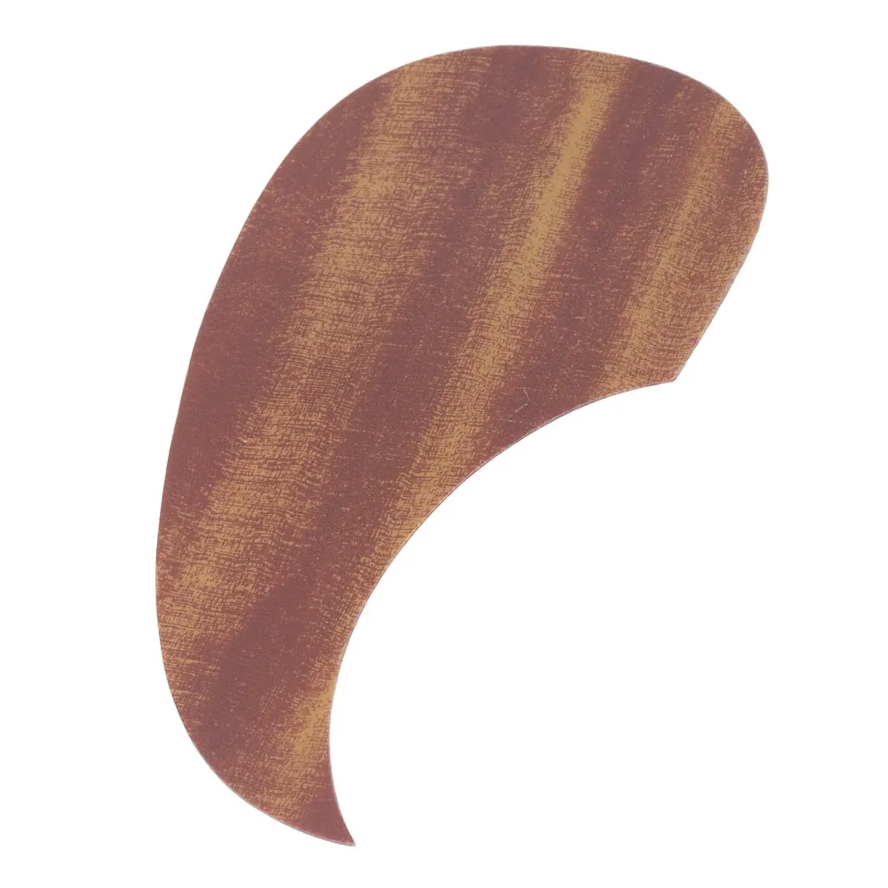 Wood Grain Color Guitar Pick Guard Self Adhesive PVC Material Scratch Plate Anti-Scratch Self Adhesive Pickguard