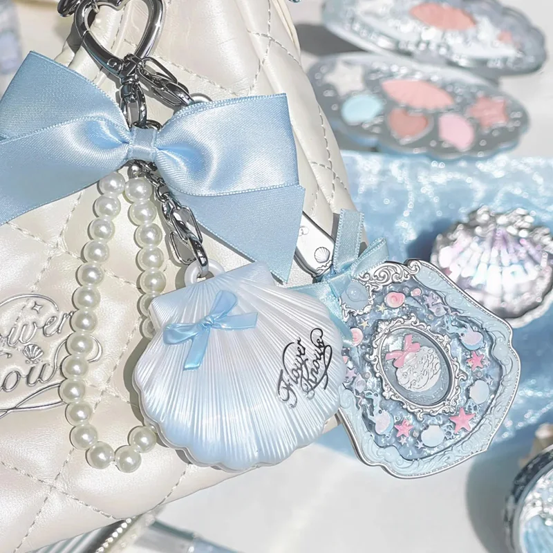 

Flower Knows Shell's Jewel Клубничный Купидон Серия Мини-ручное зеркало Зеркало для инструментов для макияжа