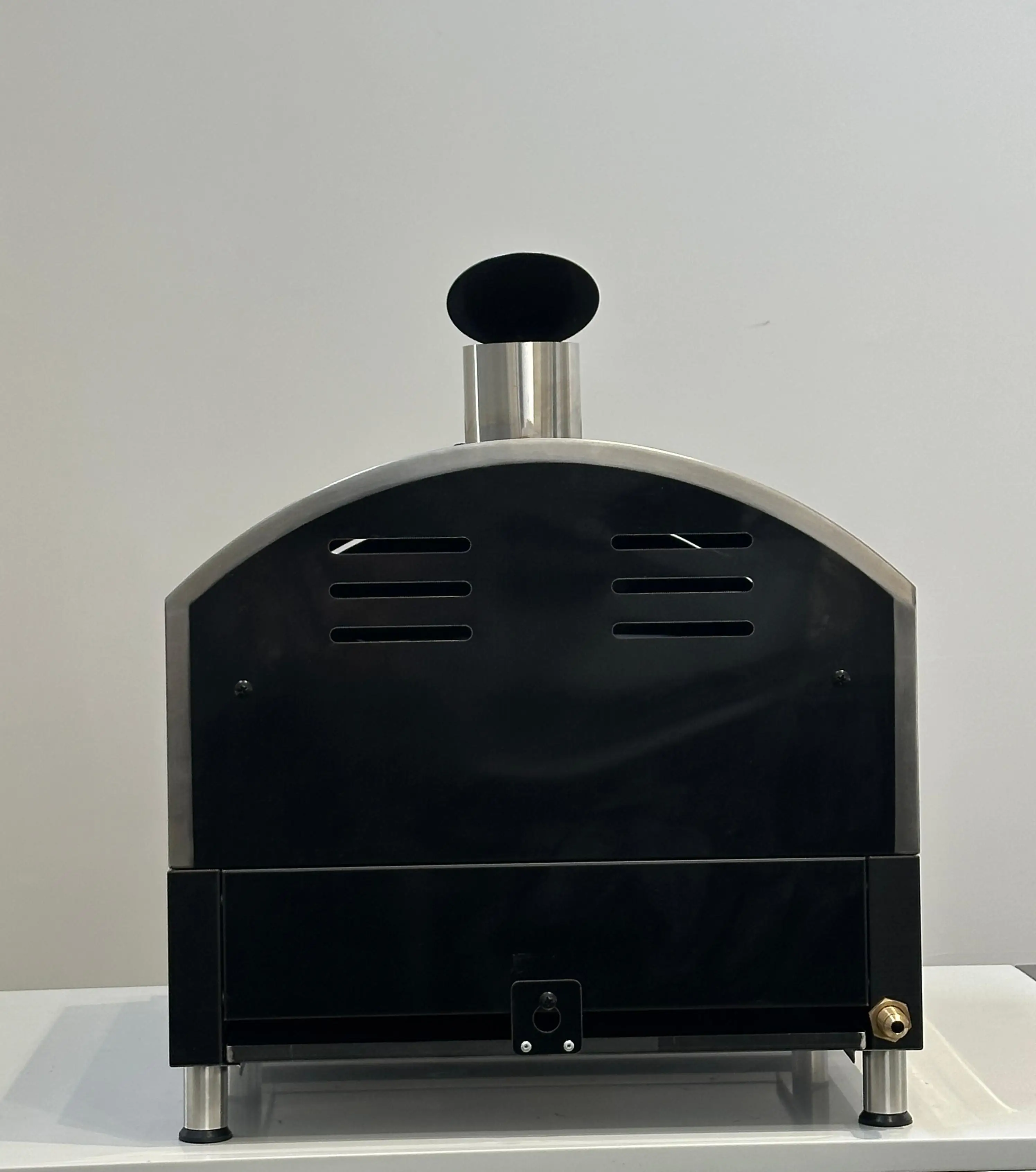 Portable Stainless Steel Black Titanium 304  Pizza Oven Efficient Table Top for Outdoor Camping Cake Baking BBQ Grills