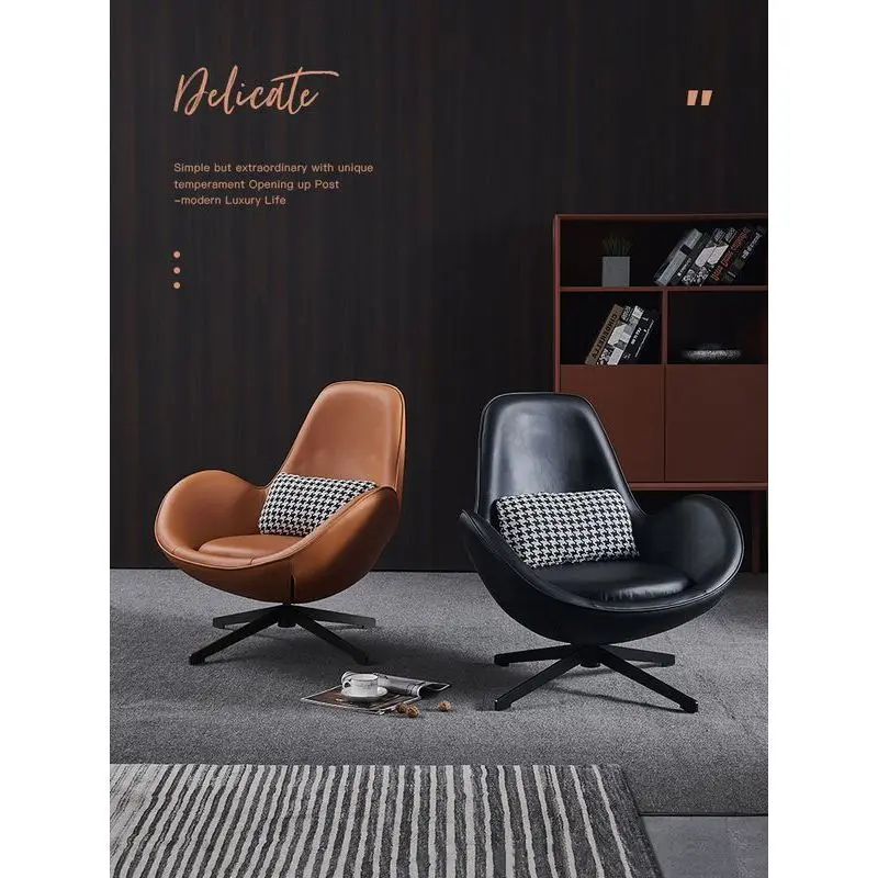 كرسي ترفيهي دوار فاخر خفيف