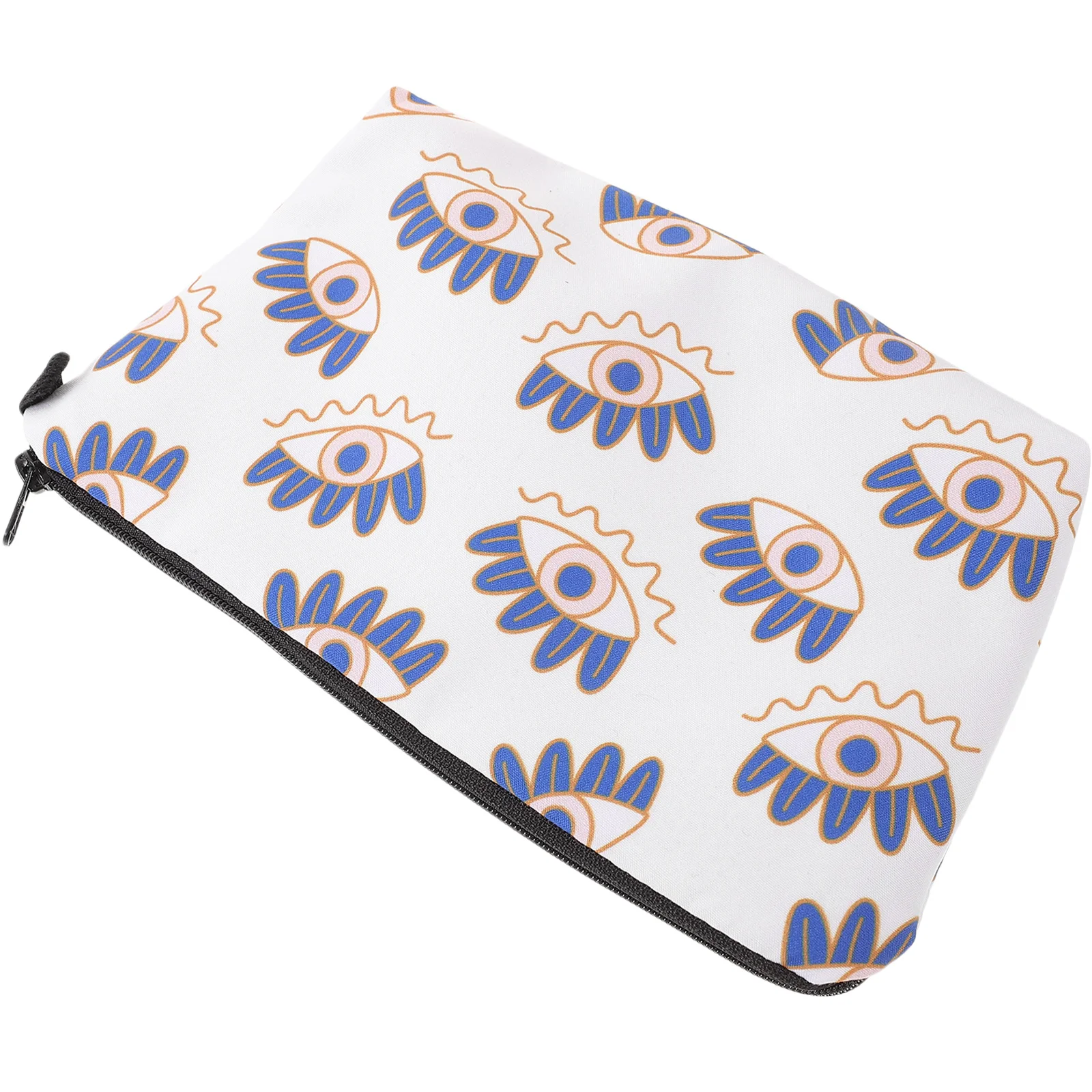 Mała wodoodporna kosmetyczka z motywem oka proroka, podróżna saszetka na zamek błyskawiczny, przenośny organizer na kosmetyki, portmonetka, kosmetyczka dla kobiet na zewnątrz.