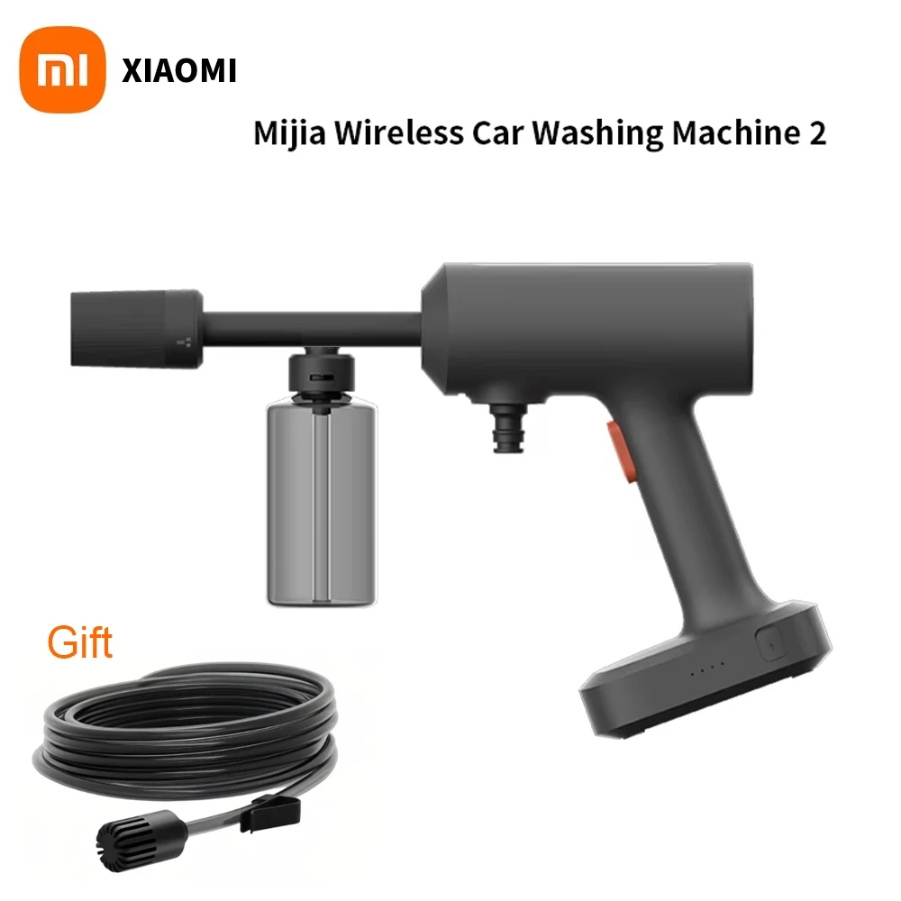

Xiaomi Wireless Car Washer 2 160L/H Big Water Volume 3 Gear High Pressure Efficient Flushing Lightweight Portable Fast Charging