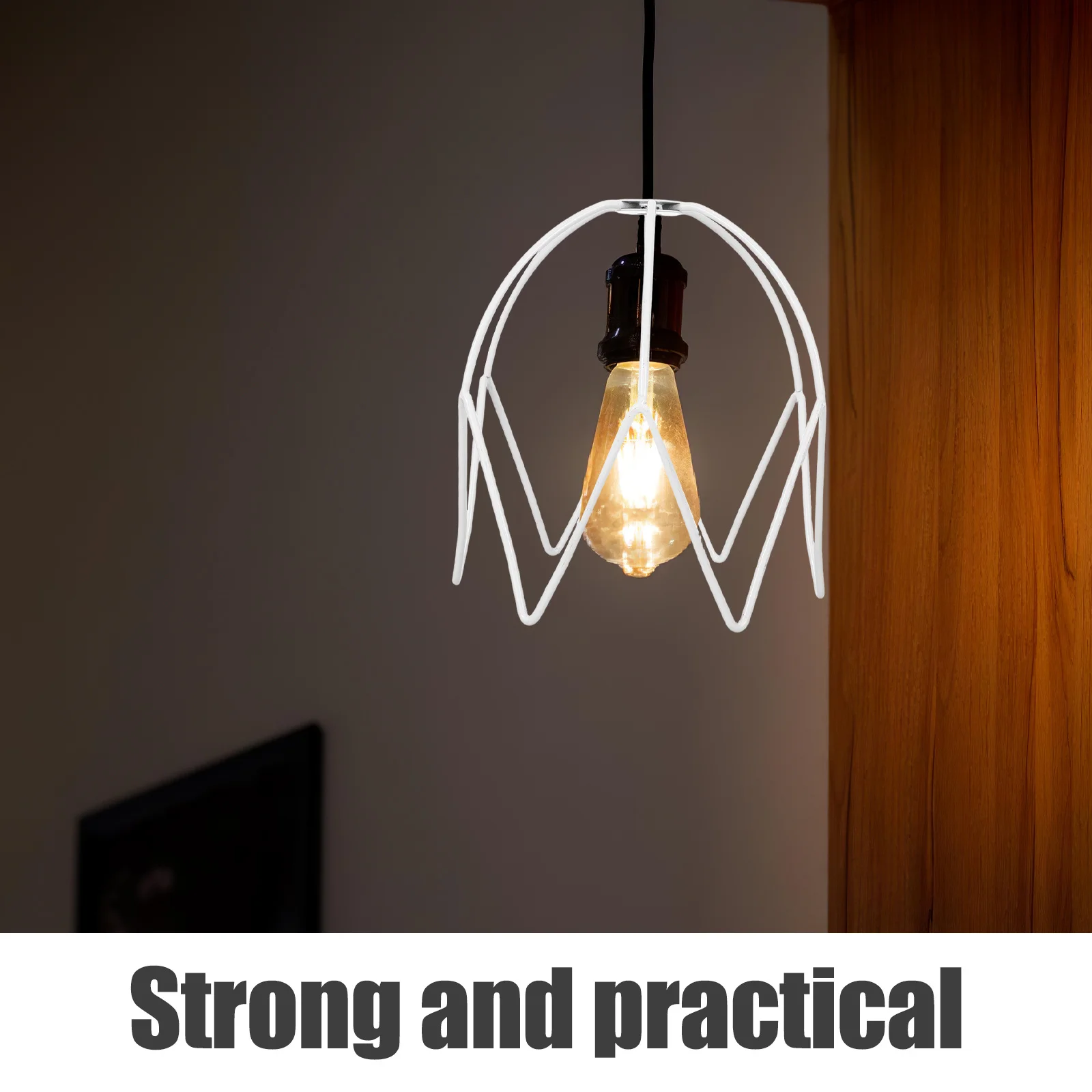 

Металлический хрустальный каркас настольной лампы, французский винтажный DIY проволочный абажур, подвесной подвесной светильник, металлический хрустальный настольный светильник