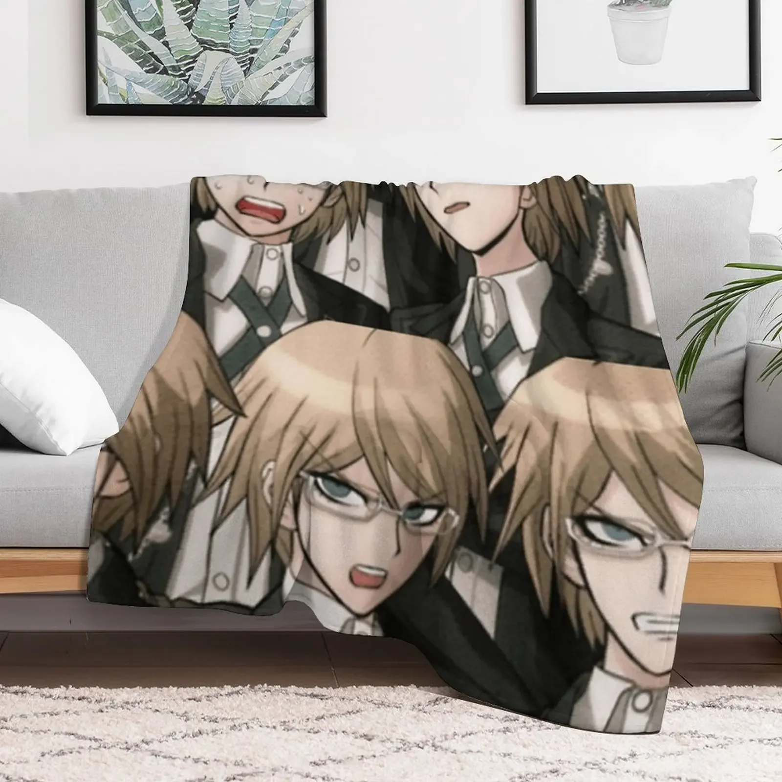 Byakuya Togami Throw Blanket Baby Blankets For Sofas Blankets