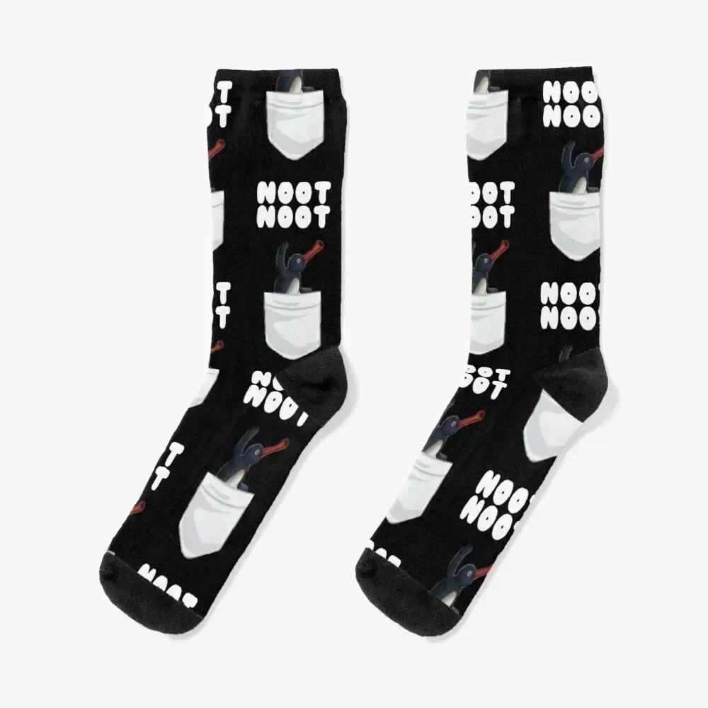 

Angry Pingu Noot Noot Merch Socks anti-slip sports stockings heated Socks For Girls Men's