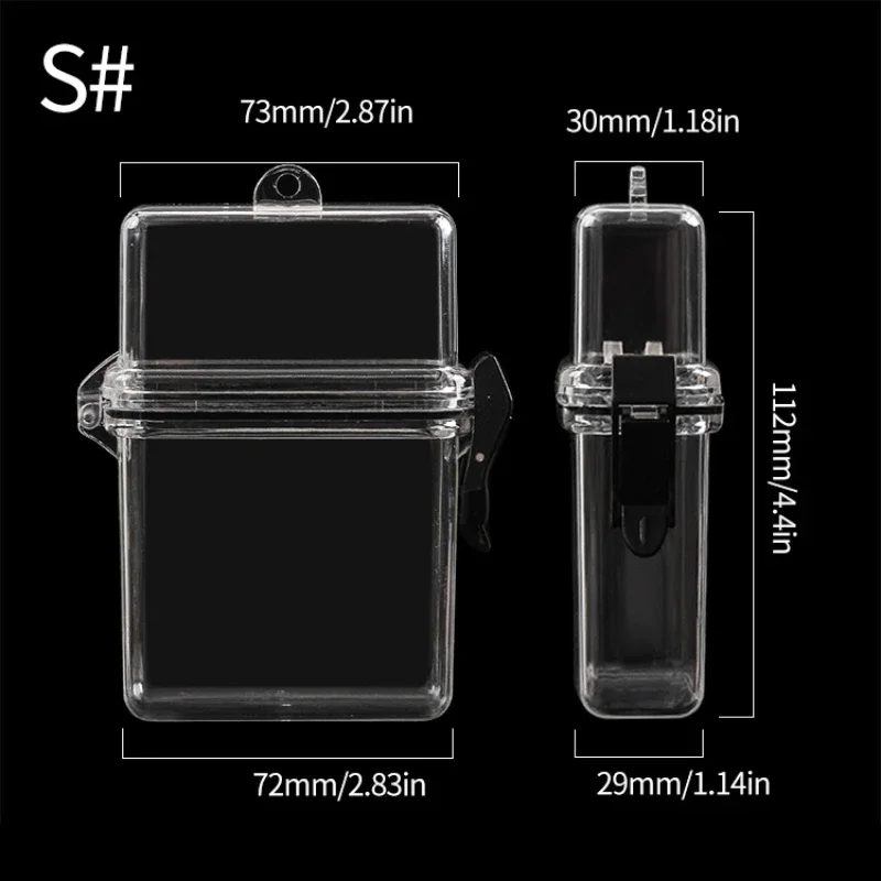 3 Inch Transparent Photocard Holder Dustproof Photo Storage Box INS Style Card Album for Photo Collection Display