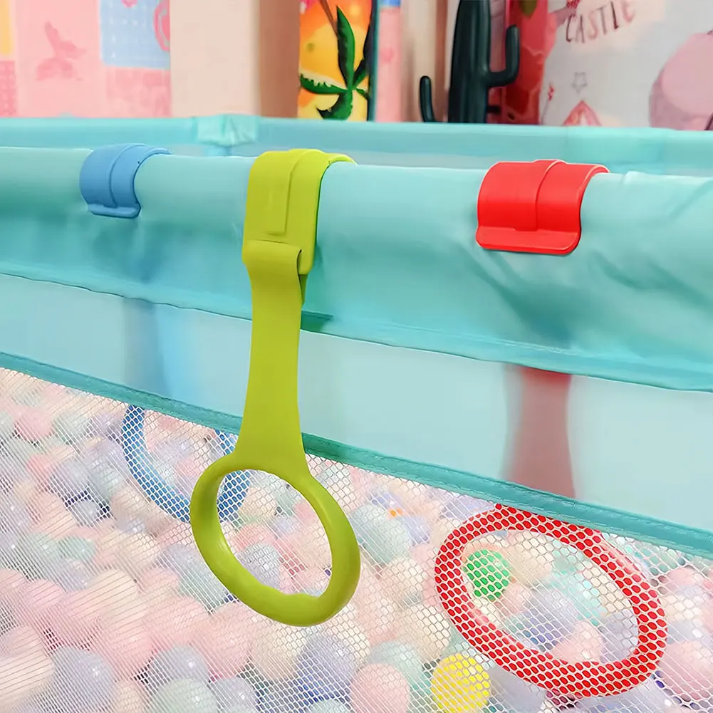 Toddler Pull Up Handle Baby Standing Aid Pull-Up Bar Crib for Learning to Walk and Arm Strength Training Stand-Up Practice Tool
