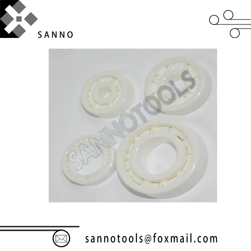 6800 6803  Anticorrosion and Wearability zirconium ceramic bearing ZrO2 ceramic ball  with high speed Ceramic zirconia bearings
