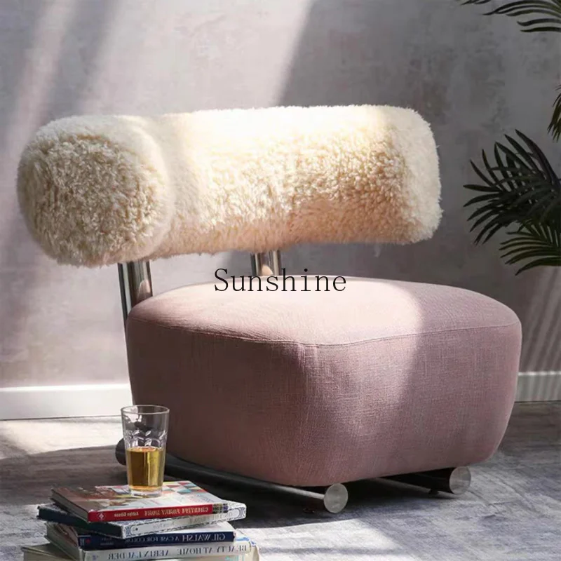 Modern minimalist personality North Ouyang Tai casual office sofa high-backed tiger chair