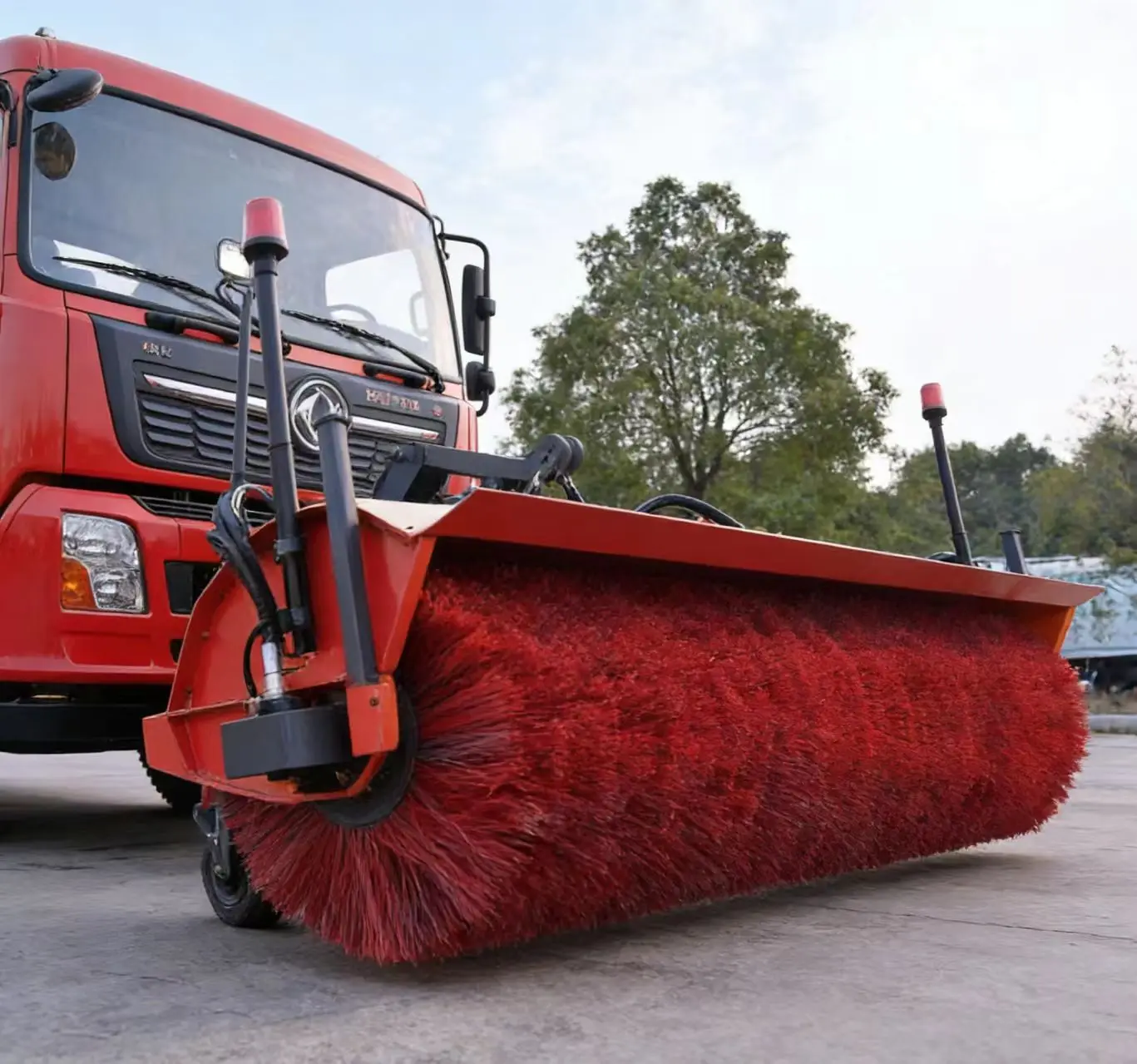 2M Snowplow Roll Snow Are Used for Clearing Snow From Roads