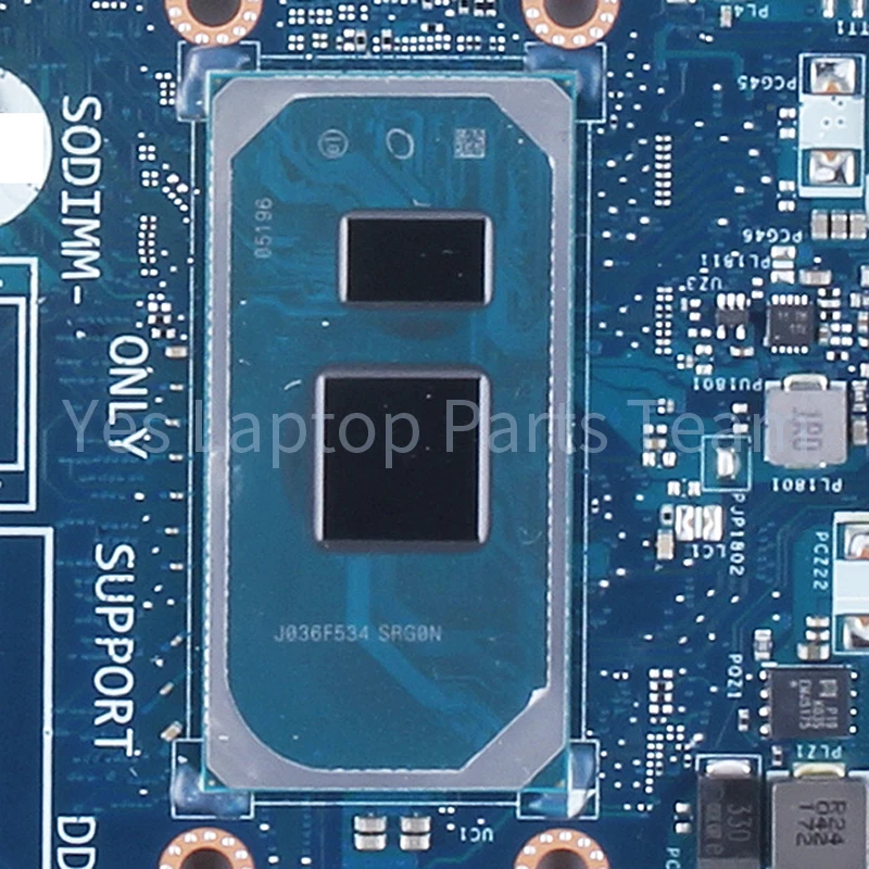 Imagem -04 - Placa-mãe Portátil para Dell Mainboard La-j091p Dell Inspiron 3493 3593 5493 5593 035vmp 0n18yd 07pv6y i5 i7 10 ° Mx230 2g