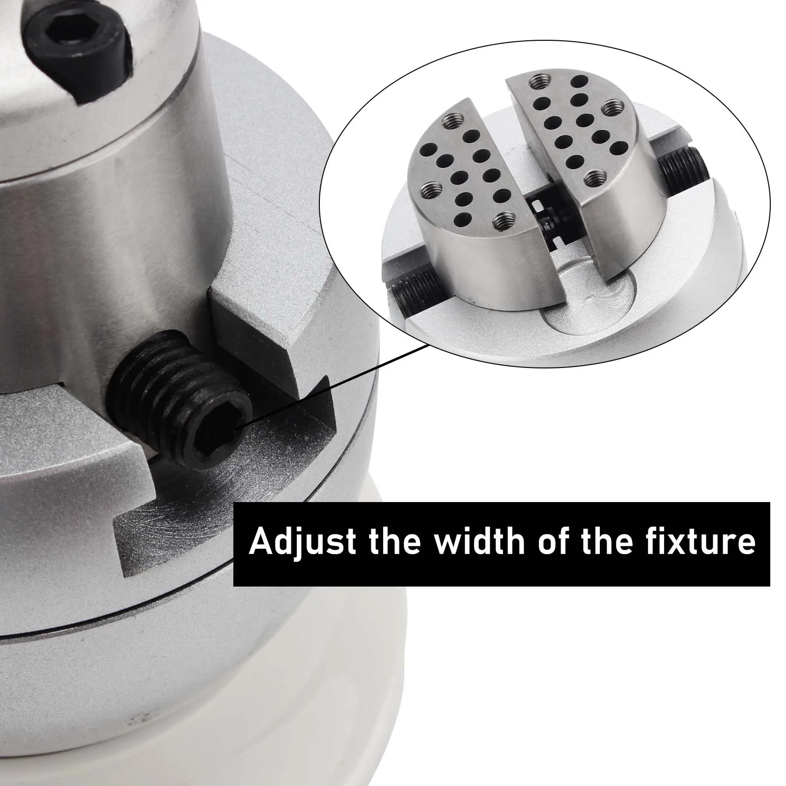 3" Professional Ball Vise Jewelry Engraving Block with 360° Rotation - Vise Tools with Engraving Settings