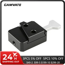 CAMVATE V-Lock Quick Release Plate With V-Lock Quick Release Adapter (Wedge Kit) &1/4