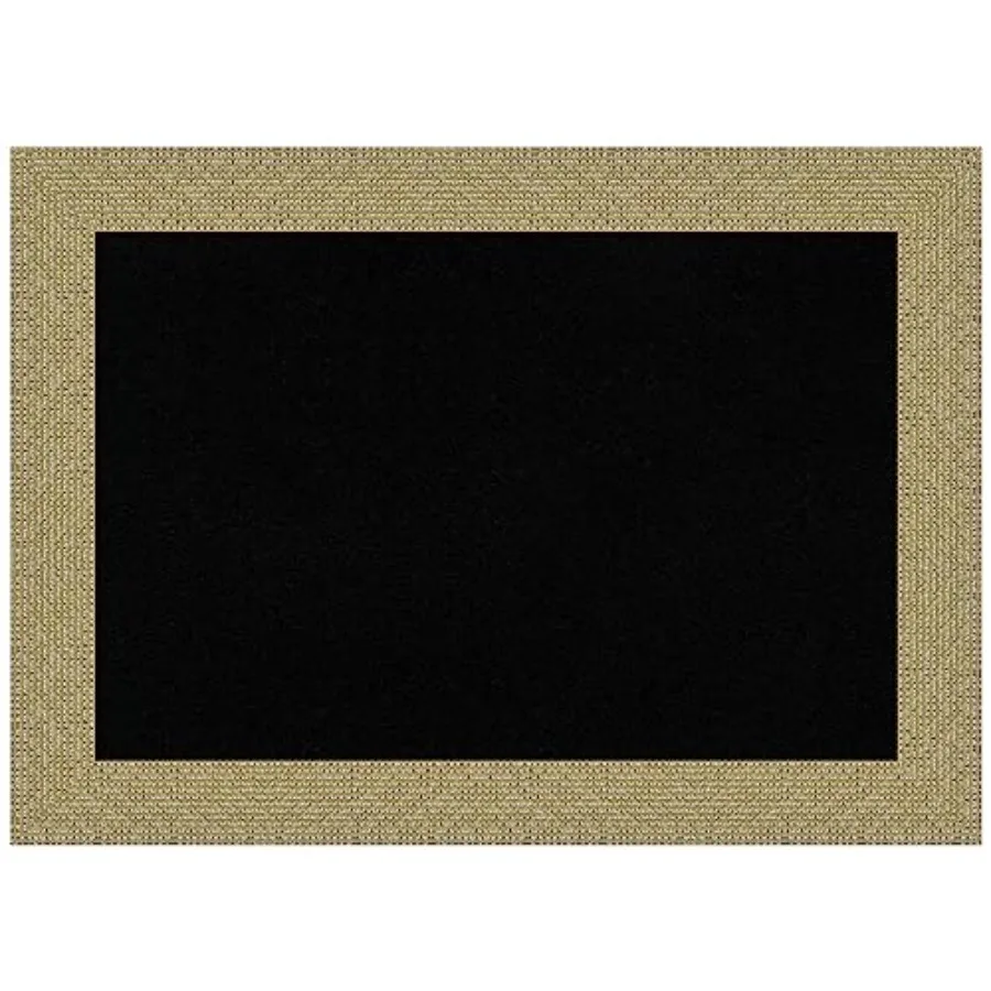 

Black Cork Board for Wall 20x28 Vision Board with Gold Frame Medium Corkboard Office Decor for Home Organization Casual Corkboa