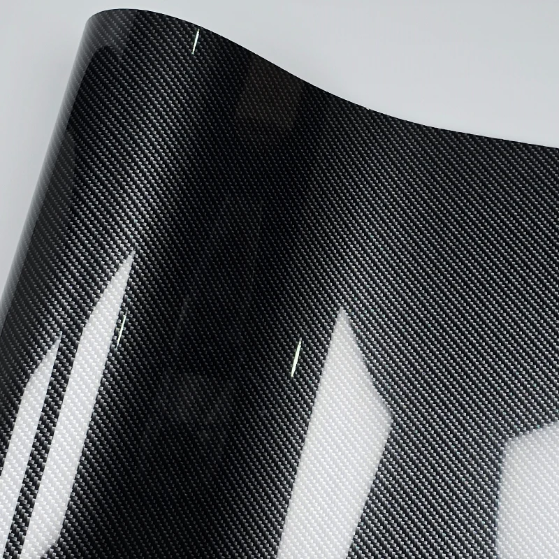 

50cm*600cm Silver Forged Carbon Vinyl Wrap Self Adhesive DIY Styling Car Sticker Decal For Car Wrapping