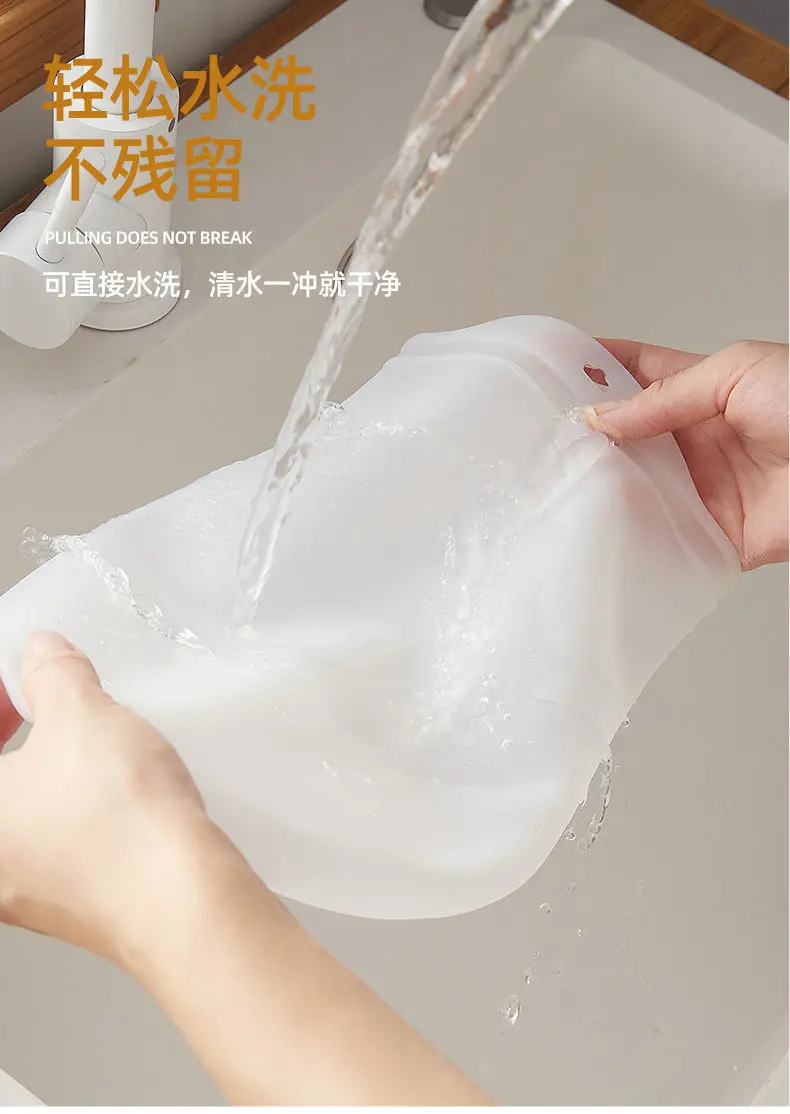 

Home Baking Silicone Kneading Bag Thick Non Stick for Dough Mixing Bread Proofing Cake Making Reusable Easy Clean