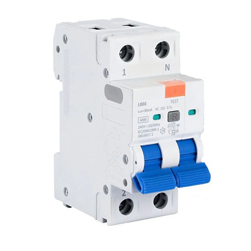 Automatic 81.2*70.5*35.5mm Leakage Protector Immediate Power Cutoff Triple Protection Device Wide Compatibility