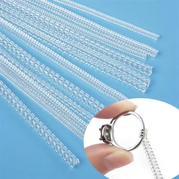 10cm Ajustador Jóias Ferramentas Espiral Baseado Anel Tamanho Ajustador Guard Tightener Redutor Redimensionamento Ferramenta 4 Tipos