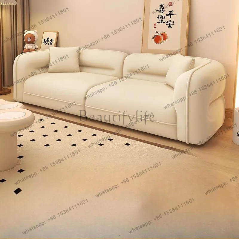 LJY Minimalist Lounger Compression Sofa Modern Double European Baby Compression Sofa Mid Century Corner Patio Divano Salon Furni