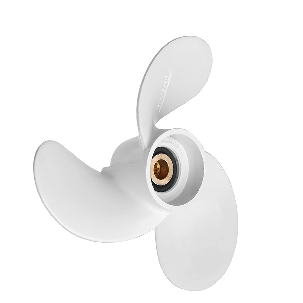 

Алюминиевый пропеллер 7 1/4x6-BS F2.5A/3A 7-1/4x6 6L5-45943-01-EL с 9 шлицами для подвесного мотора Yamaha 3HP 6L5-45943