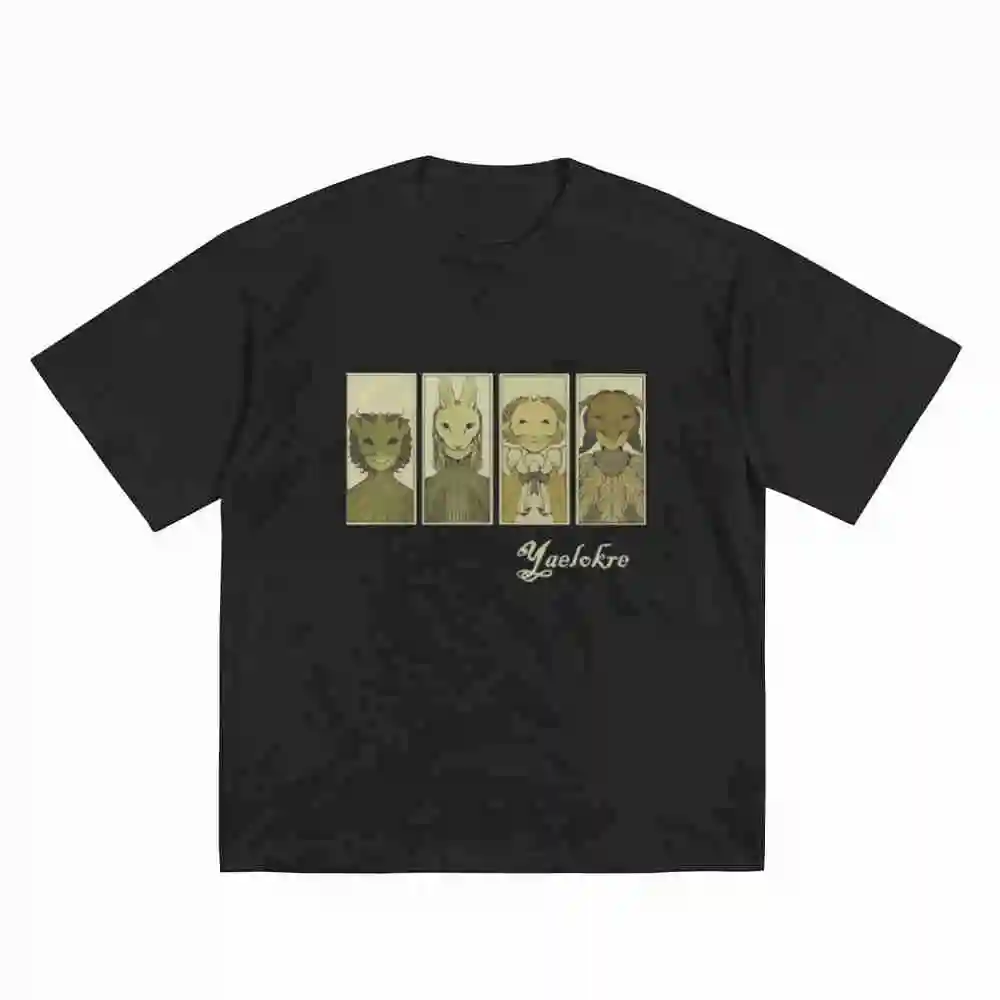 Yaelokre The Lark Short Sleeve Tee 100% Cotton T-Shirt
