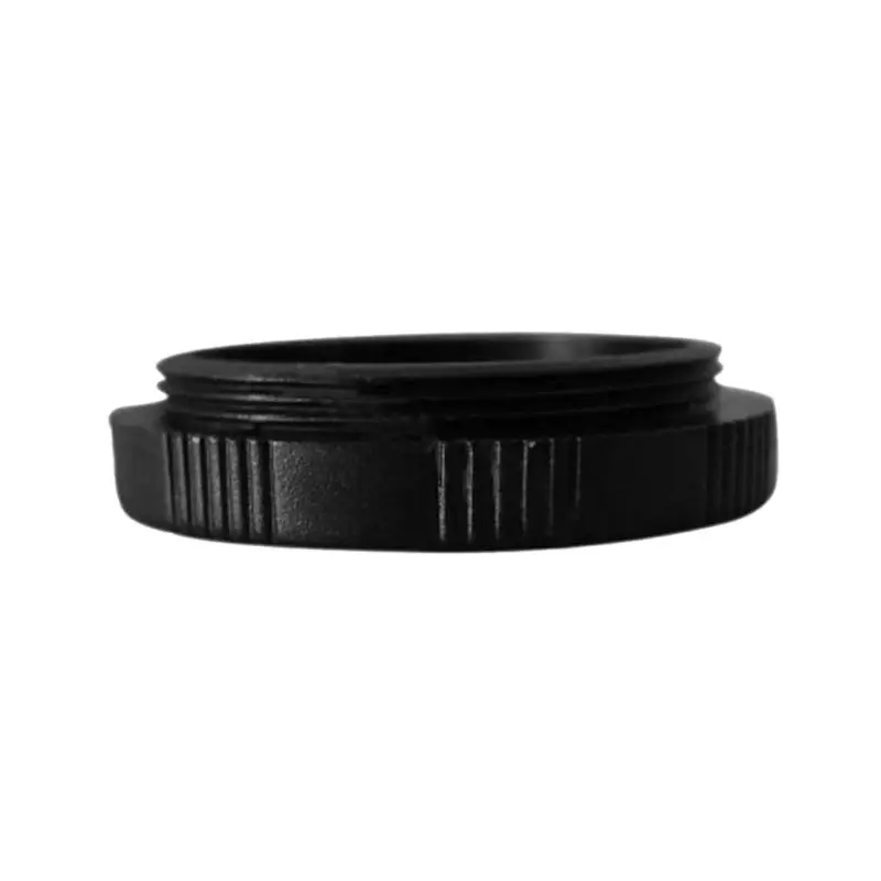 CCD Dustproof Cover Monitoring Hard Plastic Accessories Round Protective Cover with Threaded Shading Cover