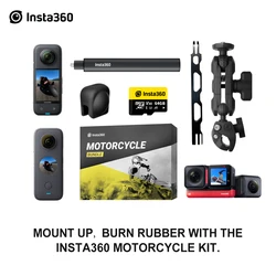 Insta360 X3 and X2 Motor Club - Motorcycle Kit and Accessories of X3/ONE X2/ONE RS Twin