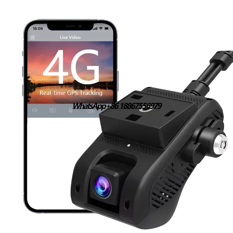 

Jimi JC400P 4G Car With Live Stream1080P Dual GPS Tracking Wifi Hotspot Multiple Alarms DVR Dash Cam Free APP Web