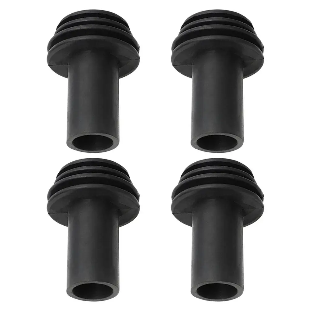 

4Pcs Rv Gutter Spout Covers Waterproof Protective Sleeves for Roof Rainwater Extension Rv Rain Gutter Trim Trailer Cover