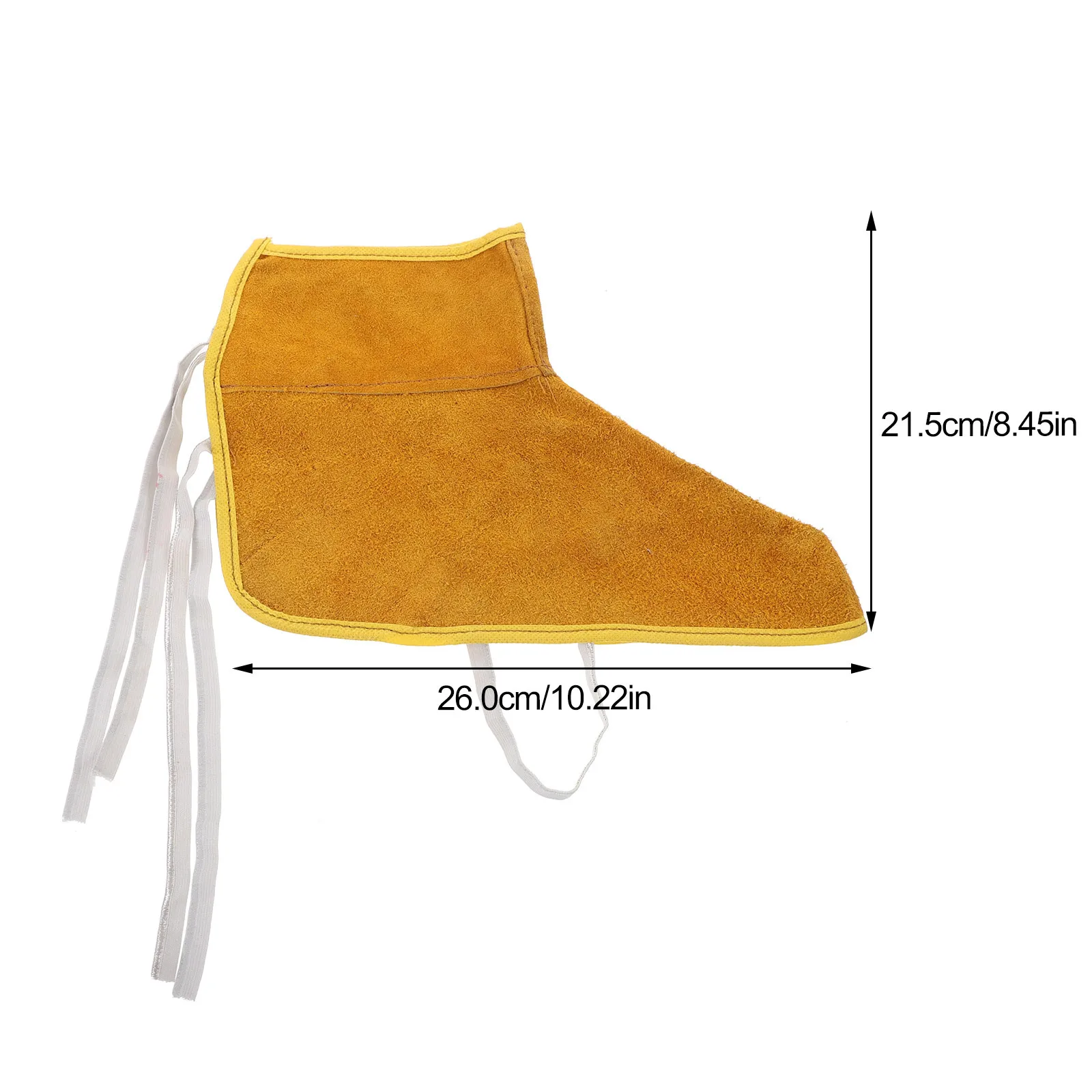 1 زوج لحام غطاء للقدم لهب دائم خفيفة الوزن قابل للتعديل حامي الحذاء العازلة للحرارة غطاء العمل #5