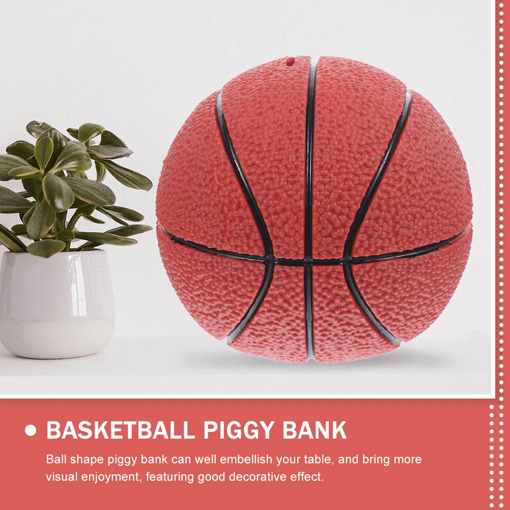 Tirelire de basket-ball en vinyle pour enfants, garçons et filles, décoration de bureau pour la maison, Pot d'épargne, tirelire pour enfants, Pot d'argent