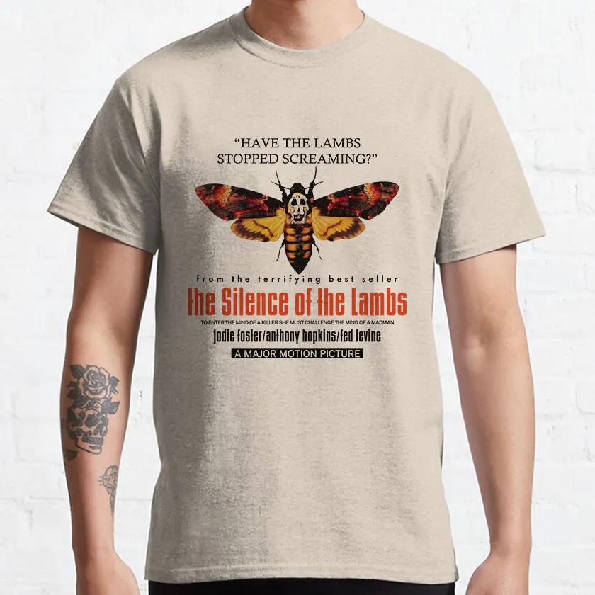 The Silence of the Lambs Social distancing horror moive  hannibal lecter scary filmserial killer Graphic T Shirts large size