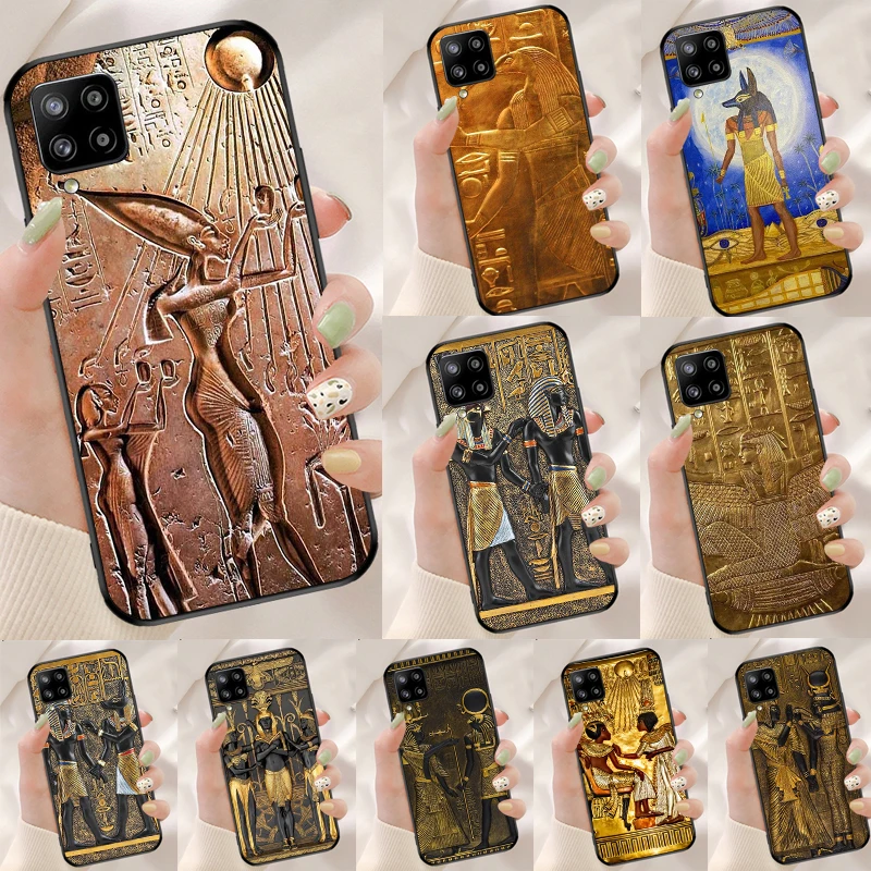 Egypt Pharaoh Mural For Samsung Galaxy A15 A55 A53 A33 A35 A22 A32 A52 A54 A34 A14 A56 A36 A26 A16 A05 A06 Case