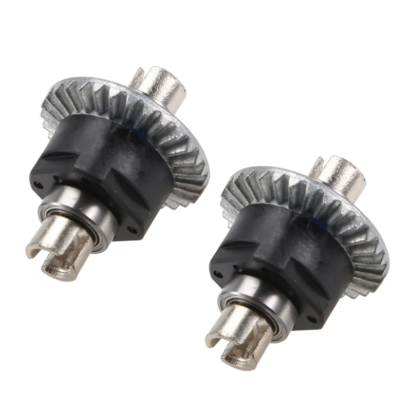 

WOTT 2Pcs Metal Gear Differential QZJ05 for Xinlehong Hosim 9130 9135 9136 9137 9138 Q901 Q902 Q903 1/16 RC Car Upgrade Parts