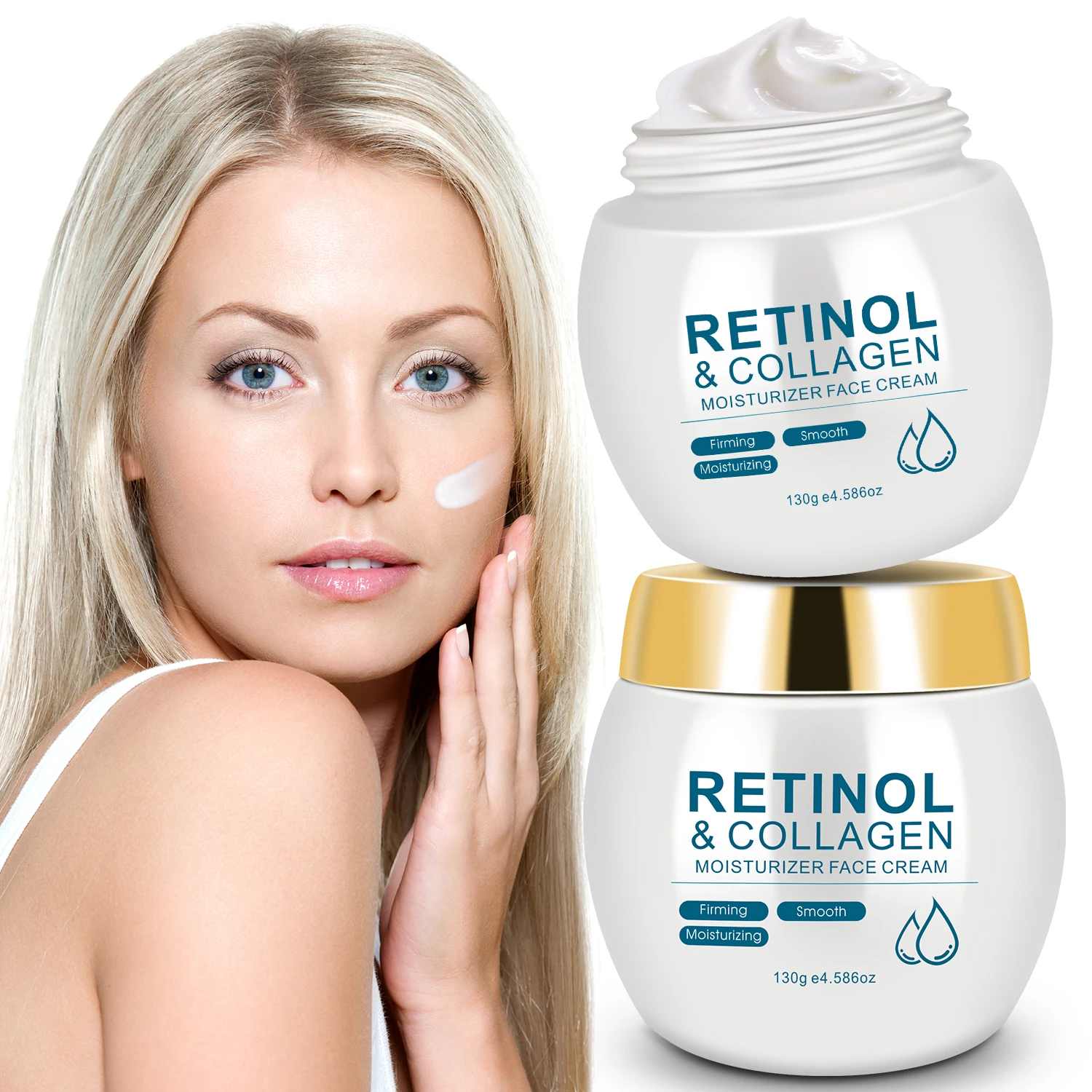Retinol Moisturizing Cream Firms & Smooths Make the Skin Appear Lighter, Brighter, or More Radiant - view 6
