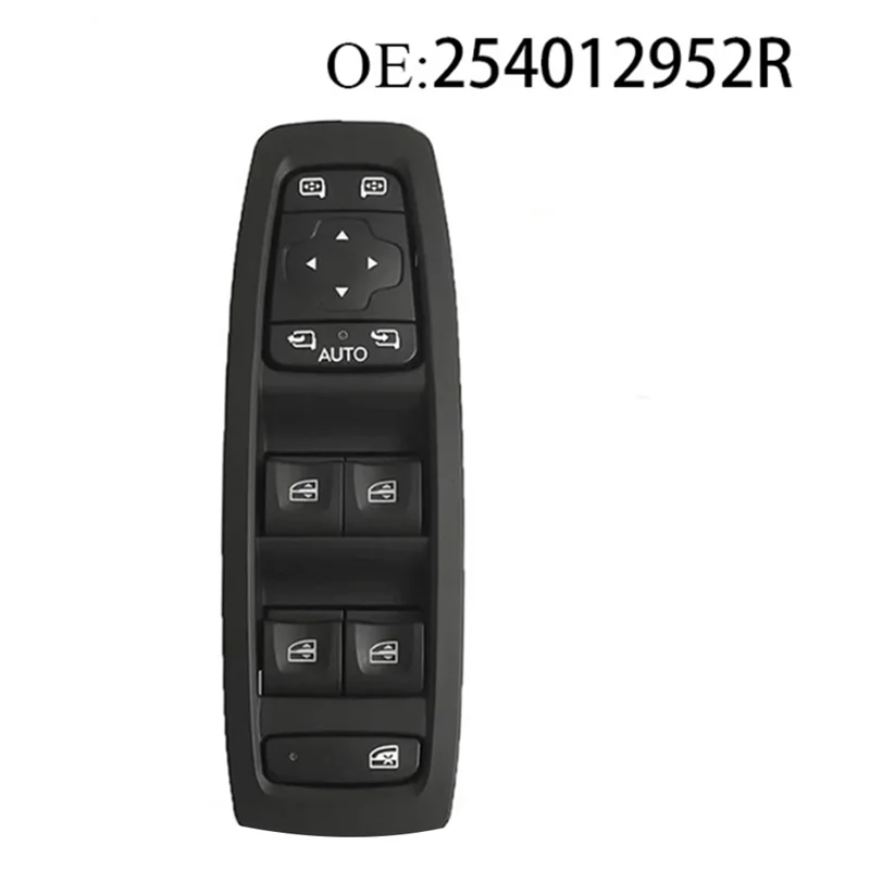 

Car Front Left Master Power Window Switch Window Control Button 254012952R For Renault Grand Scenic IV-A93R