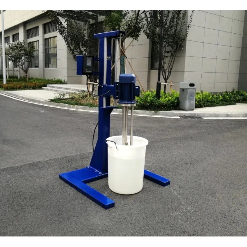 2.2KW 1.65m Industrial Mixing Emulsifier Coating Homogeneous Emulsifier Cosmetic Mixing High Speed Shear Emulsifier