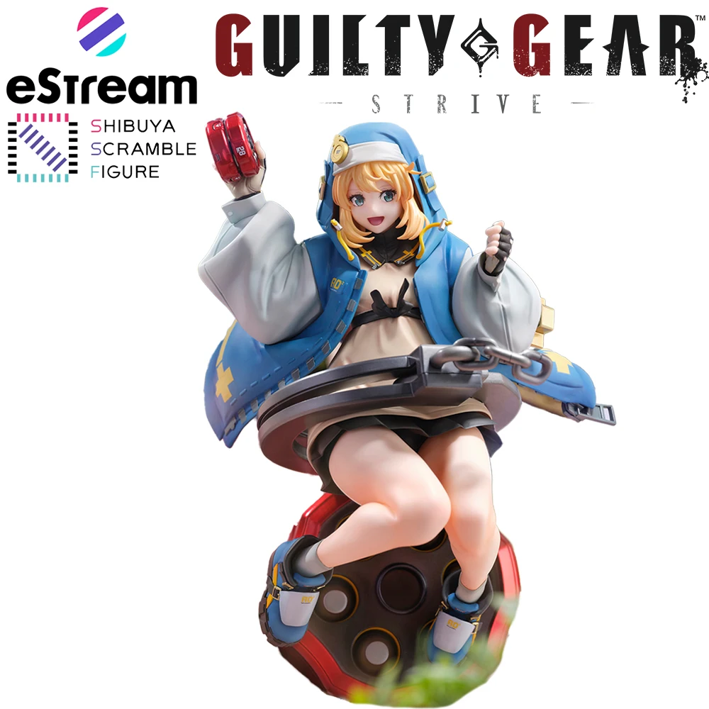 In Stock Original Genuine Estream Shibuya Scramble Figure Guilty Gear -Strive- Bridget Collectible Kawaii Game Girl Boy Figures