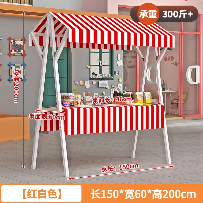 Float promotional display stand Stall car Market stall display stand Foldable commercial night market mobile stall shelf