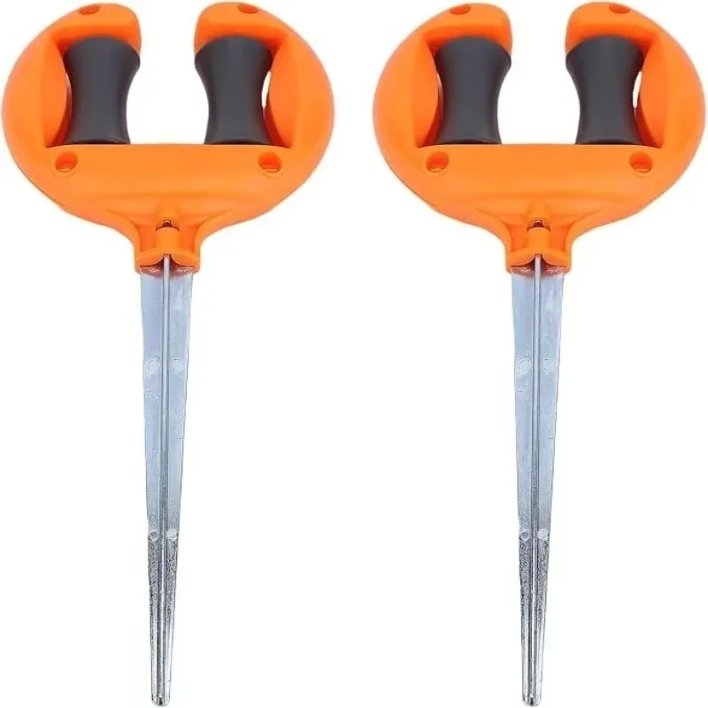 Outdoor Hose Guide Holder Garden Watering Pipe Brackets Outdoor Guide Stakes Support Spike Holders for Greenhouse Yard Lawn