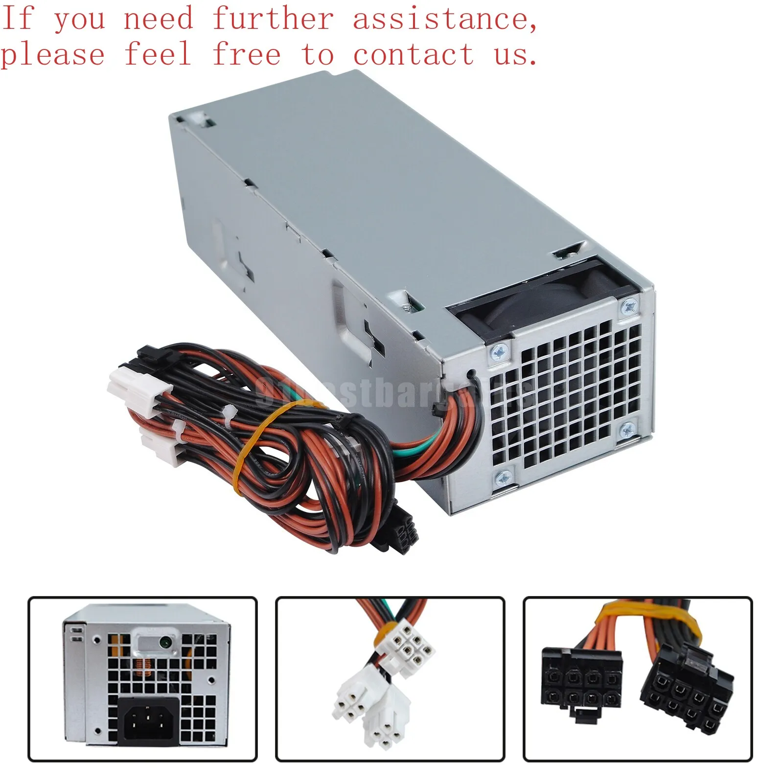 600 واط مصدر الطاقة لديل 8940 7080MT 7060 5060 G5-5090 DPS-600EM-00 8 + 8 + 6 + 4 + 4-
