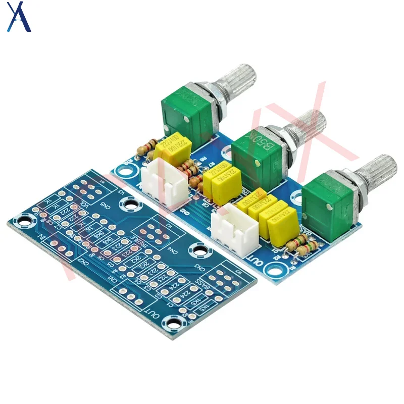 

XH-M802 Passive Tone Board Amplifier Preamp Power Module Low High Sound Adjustment Electonic Diy Electronic PCB Board