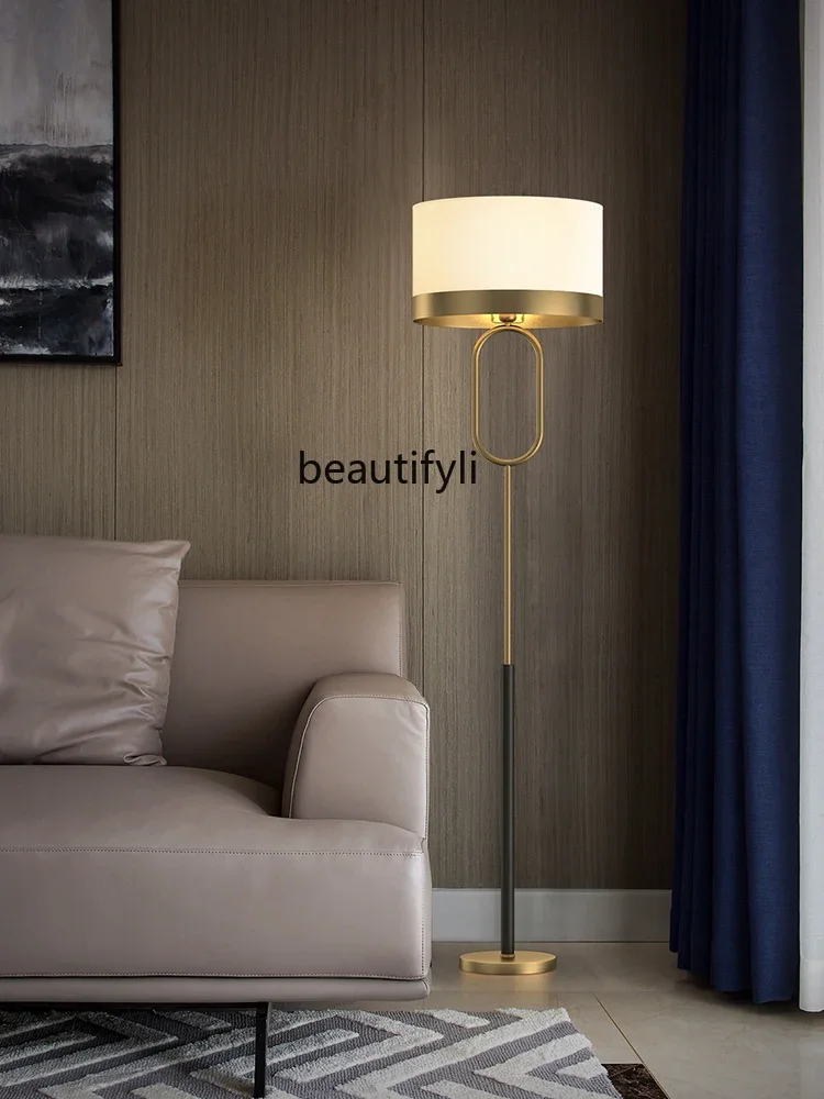 Floor Lamp Minimalist Light Luxury Nordic Bedroom Cozy Dimming Living Room Vertical Floor Lamp