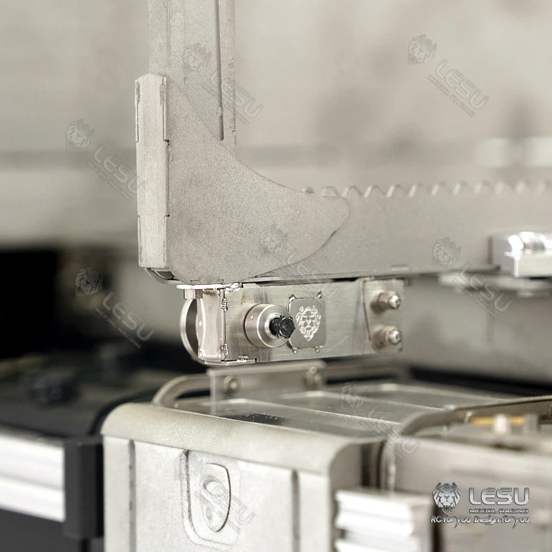 LESU RC Parts Handbetriebene Metallwinde für ferngesteuerte Muldenkipper im Maßstab 1:14, Tamiya Traktoranhänger, DIY-Modell TH16935 – Detail 4