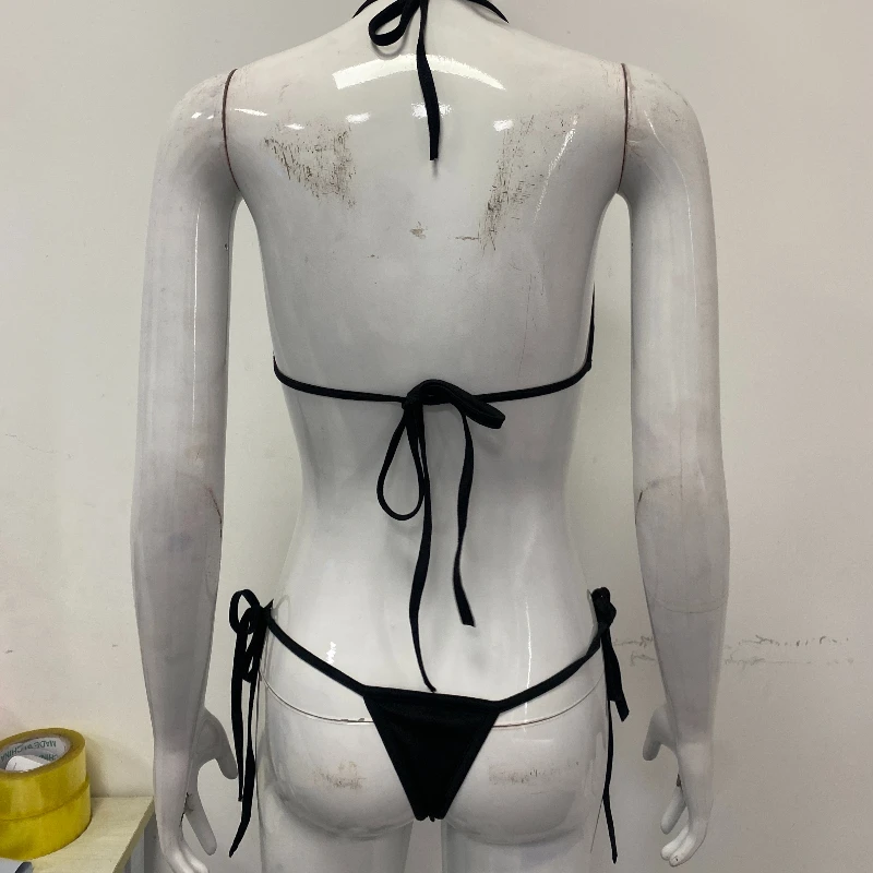 ملابس ضيقة للفتيات الحارة، حزام بيكيني ساخن عبر الحدود الأوروبي والأمريكي، تصميم سباحة مثير لقضاء العطلات على الشاطئ