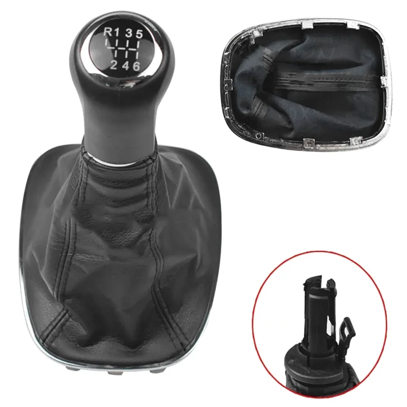 

Gear Stick Shift Knob 6 Speed For Opel /Vauxhall Corsa D 2006-2014