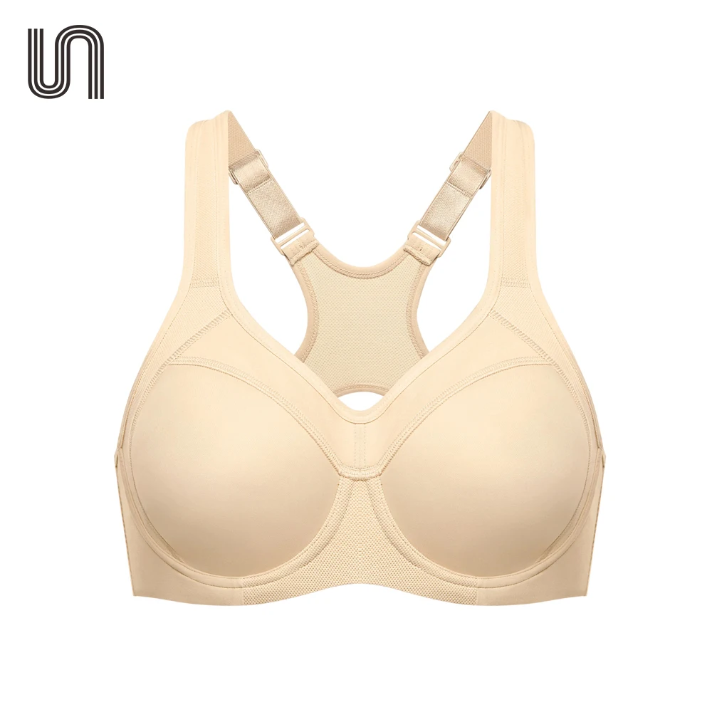 Sports Bra Women Push Up Full Support High Impact Racerback Lightly Lined Underwire 2023 New Undrwear Bras Shockproof