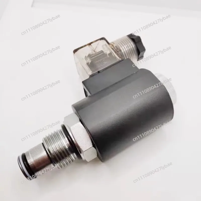 Hydraulic Pressure Relief Valve Two Position Two Normally Closed DHF10-220 Solenoid Valve Threaded Plug-in SV10-20 DC24V