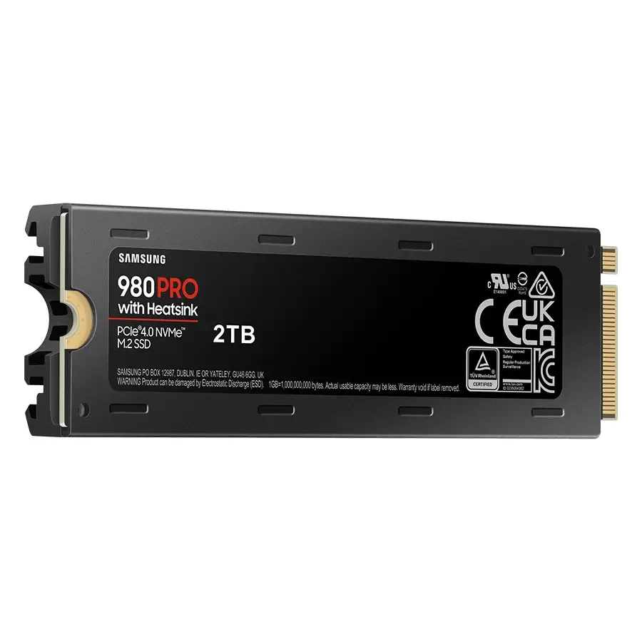 Samsung 980 PRO SSD with Heatsink 1TB 2TB PCIe 4.0 x4 NVMe M.2 Internal Solid State Hard Drive Read 7000MB/s Hard Disk