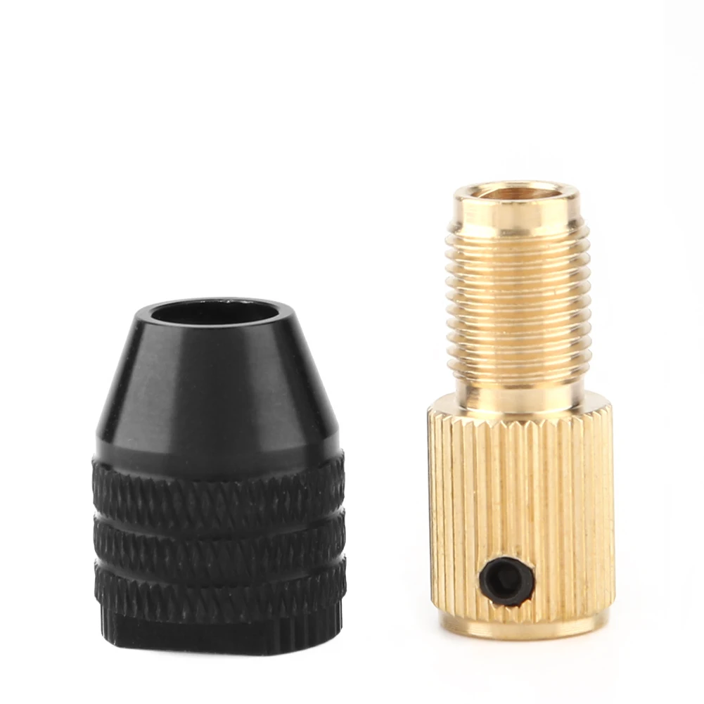 Миниатюрный самозатягивающийся патрон, сверлильный патрон 0,3-3,4 мм, электрическая дрель, вращающийся патрон для инструментов, аксессуары для мини-электрической дрели